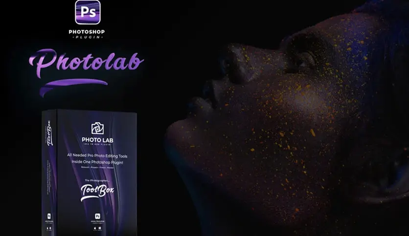 Photo Lab ——一款专业的 Photoshop 插件，具备多种强大功能，能帮助用户轻松编辑图像，提升图像效果。