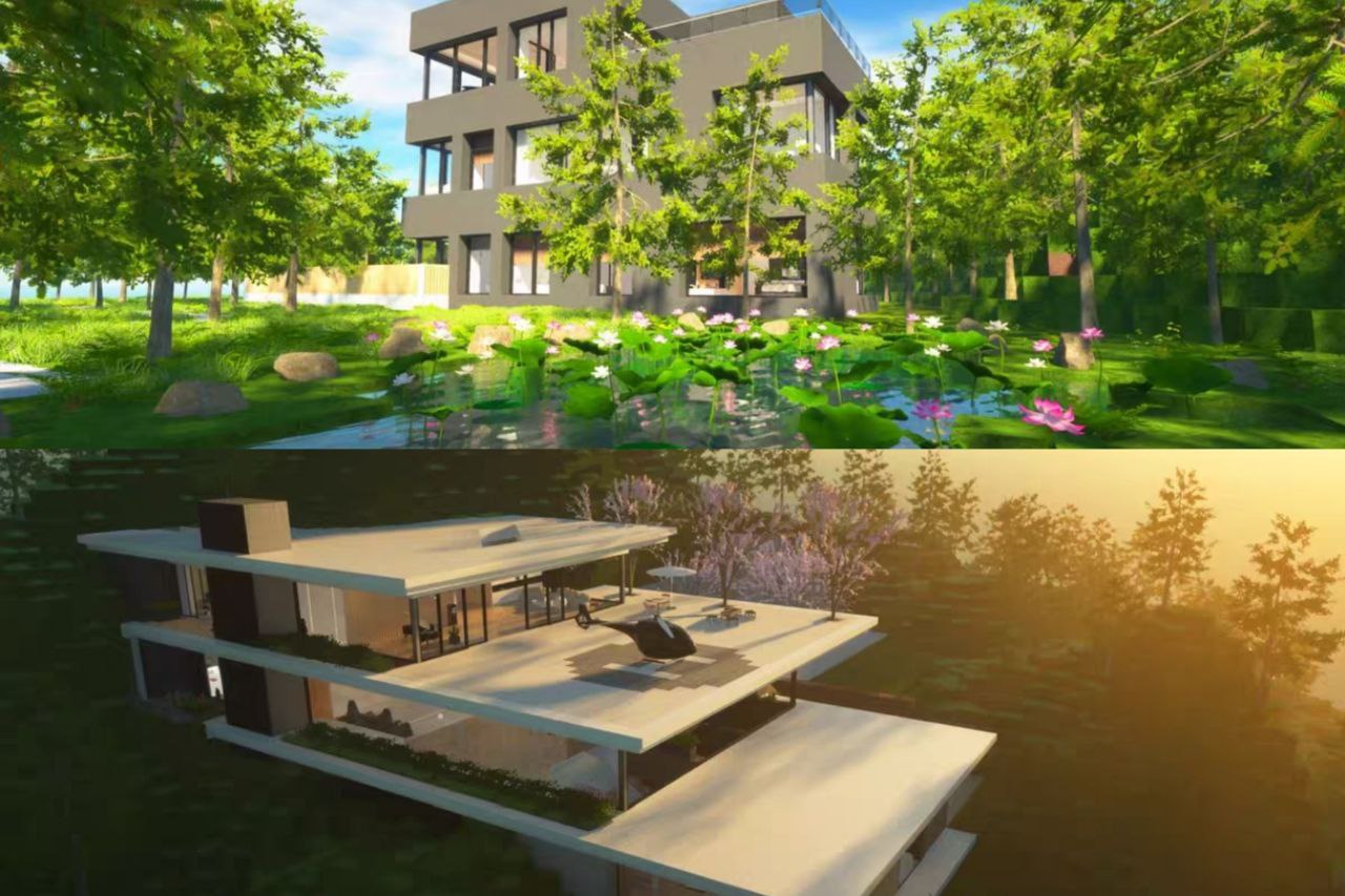 我的世界TMEOv7.1现代建筑整合包